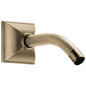 Vesi - Shower Arm and Flange - 7" L - Solid Brass