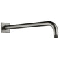 Brizo® RP71650SL Essential™ Shower Series Siderna™ Linear Square Universal Shower Arm and Flange, 16 in L, Wall Mount, 1/2 in NPT, Import
