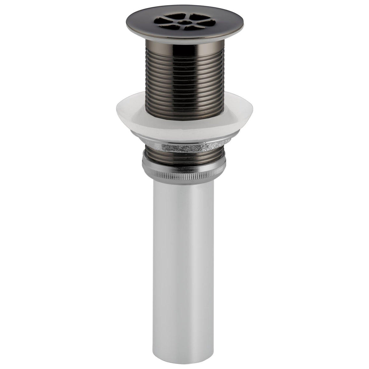 Brizo® RP72411BNX Grid Strainer Lavatory Drain, 1-5/8 in Nominal, Brilliance® Black Onyx