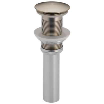 Pushbutton Activated Pop-Up Drain Assembly - 6-13/16" H