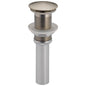 Pushbutton Activated Pop-Up Drain Assembly - 6-13/16" H