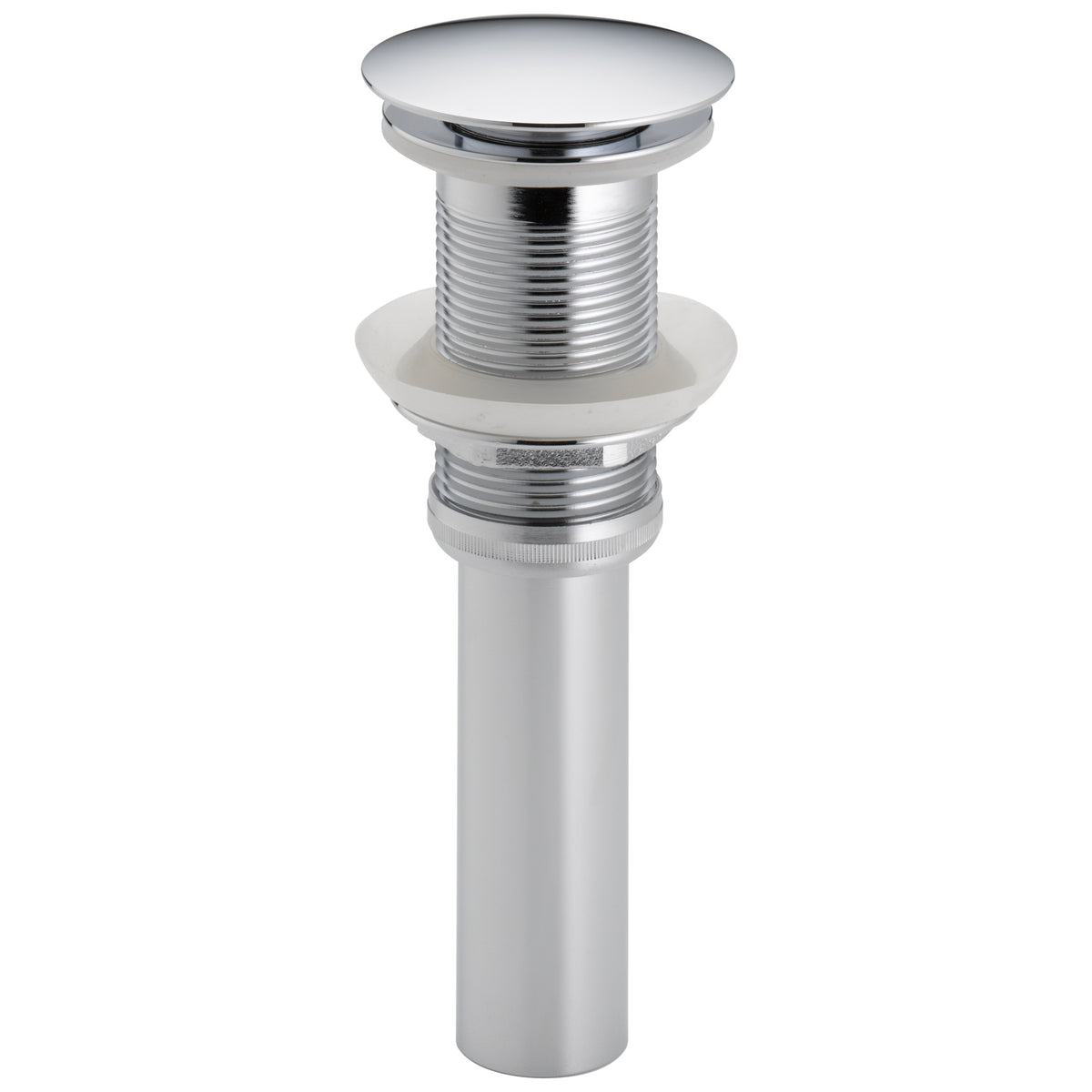 Pushbutton Activated Pop-Up Drain Assembly - 6-13/16" H