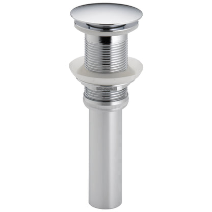 Pushbutton Activated Pop-Up Drain Assembly - 6-13/16" H
