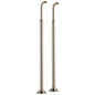 Tub Filler Riser - Brushed Nickel - Solid Brass