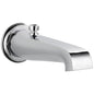 Rook - Pull-Up Diverter Tub Spout - Brass - Polished Chrome