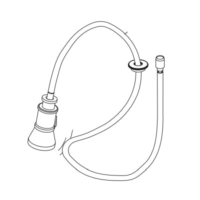 Brizo® RP78891GL Articulating Hose and Sprayer Assembly, For Use With: Artesso® Model 64225LF Single Handle Articulating Kitchen Faucet, Luxe Gold, Import