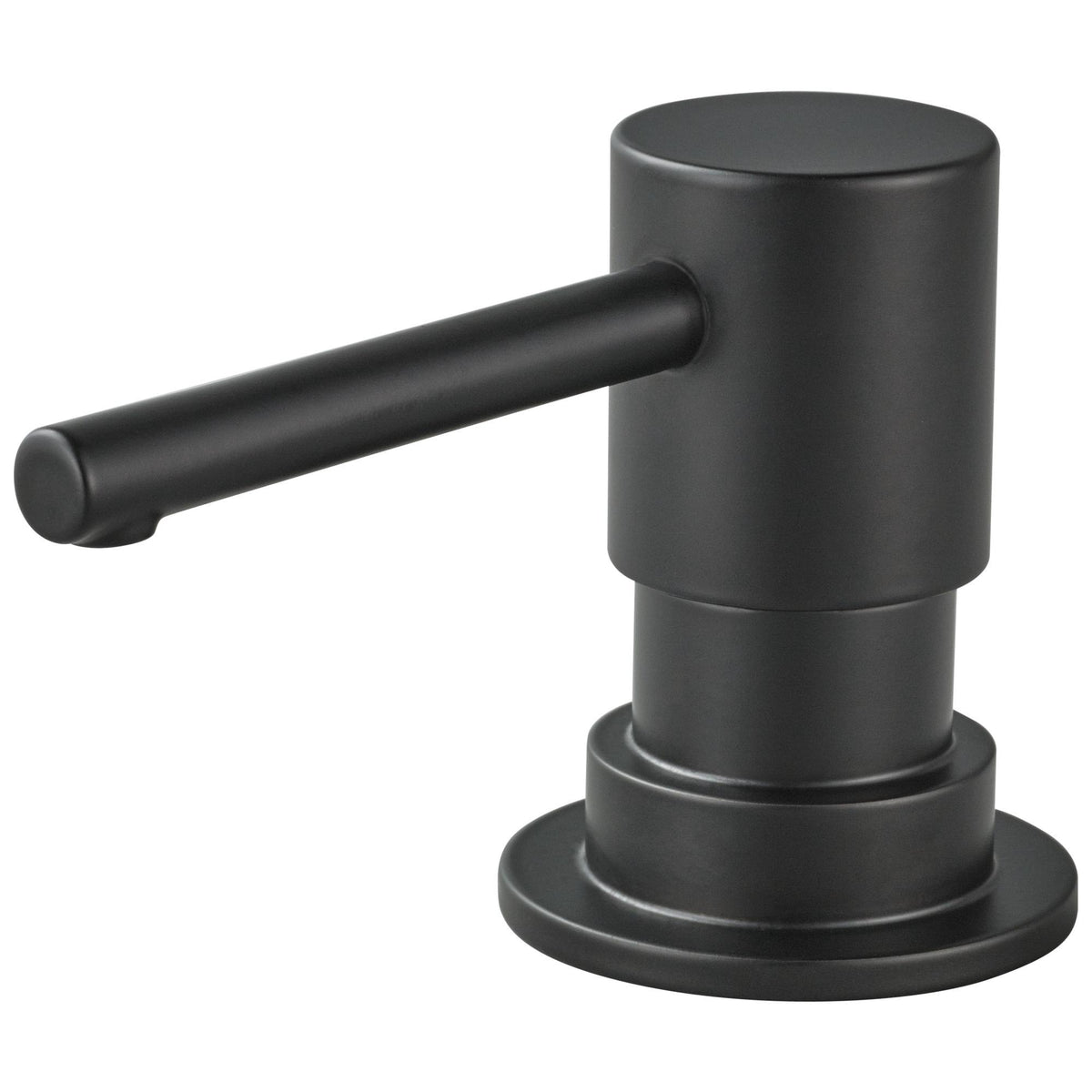 Solna - Contemporary Soap/Lotion Dispenser - Matte Black