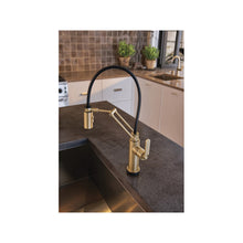 Solna - Soap/Lotion Dispenser - Luxe Gold - Deck Mount
