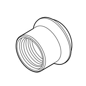 Brizo® Litze® Diverter Trim Nut, For Use With Litze® T75P575/T75P675 Pressure Balance Valve with Integrated 3-Function Diverter Trim, Domestic