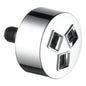 Brizo® HydraChoice™ Maximum SH84100-PC Body Spray Head, (1) Soothing Spray, 1.5 gpm Maximum, Wall Mount, Import