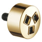Brizo® SH84100-PG HydraChoice Max® Spray Head, Item Features Spray, 1.5 gpm Max Flow, Round Head, Wall Mount, Import