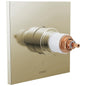 60 Series Square Thermostatic Valve Trim Only, Zinc