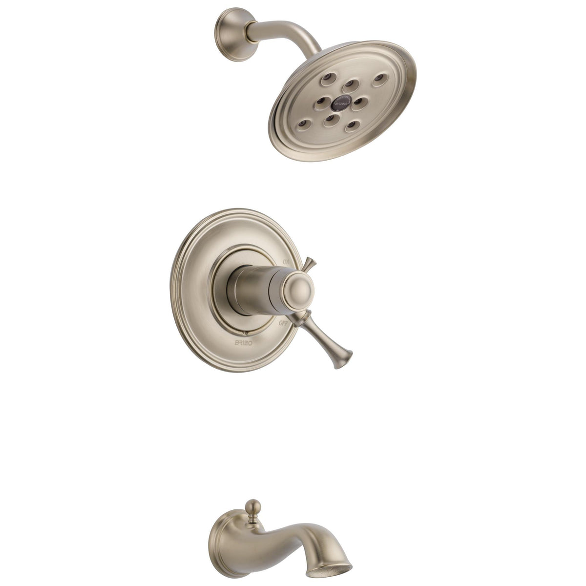 Brizo® T60405 TempAssure® Tub and Shower Faucet Trim, Brizo® TempAssure® Tub and Shower Faucet Trim, 2 gpmhower