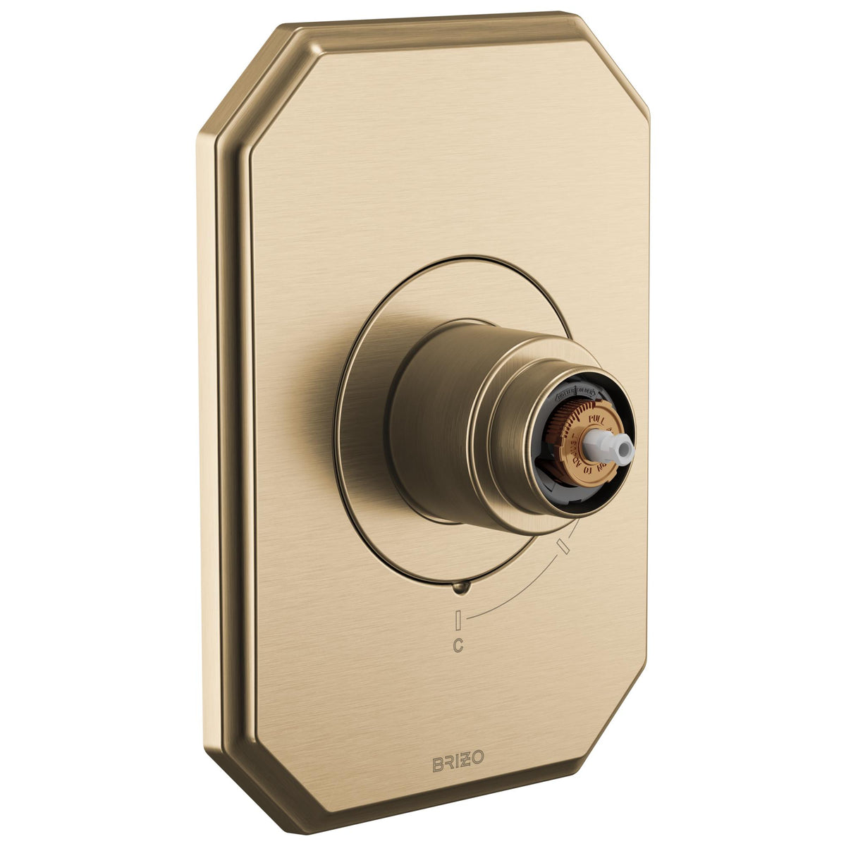 Beauclere - Valve Pressure Balanced Trim - Luxe Gold - Brass