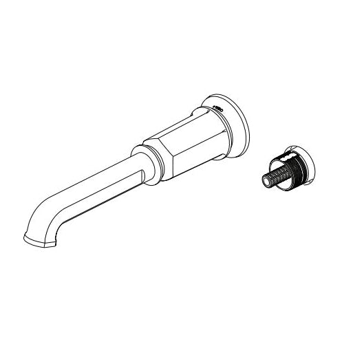 Brizo® Invari™ Lavatory Faucet, Commercial/Residential, 1.2 gpm Flow Rate, 2-3/4 in H Spout, Function: Traditional
