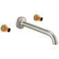Odin - Bathroom Faucet - Brushed Nickel - Wall Mount