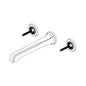 Brizo® T65898LF-NKLHP Lavatory Faucet, Levoir™, 1.5 gpm Flow Rate, 7-7/8 in Center, Luxe Nickel, 2 Handles, Function: Traditional
