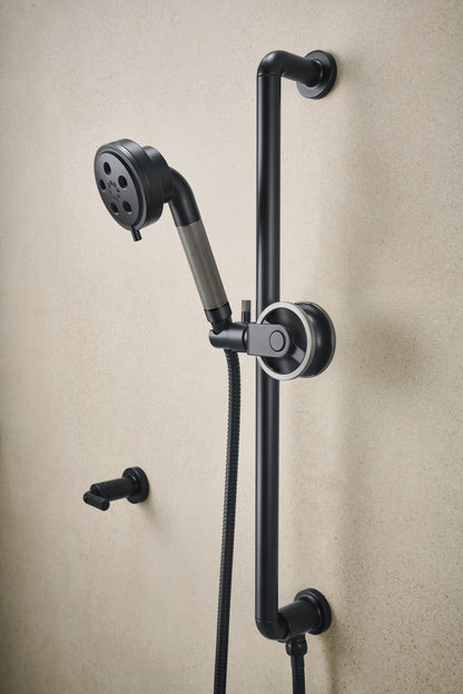 Litze - Volume Control Trim - Matte Black - Brass
