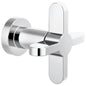 Brizo® T66673-PC Volume Control Trim With Cross Handle, 8.2 gpm Valve, Polished Chrome