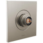 Frank Lloyd Wright 69 Series Custom Valve Trim, Luxe Nickel
