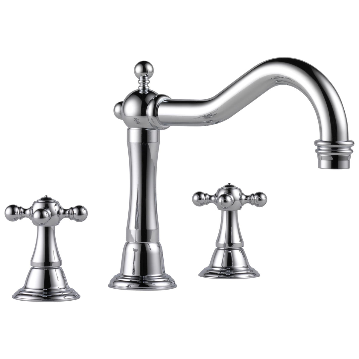 Brizo® Roman Tub Trim, Tresa®, 9 to 16 in Center, 2 Handles, Function: Traditional, Domestic