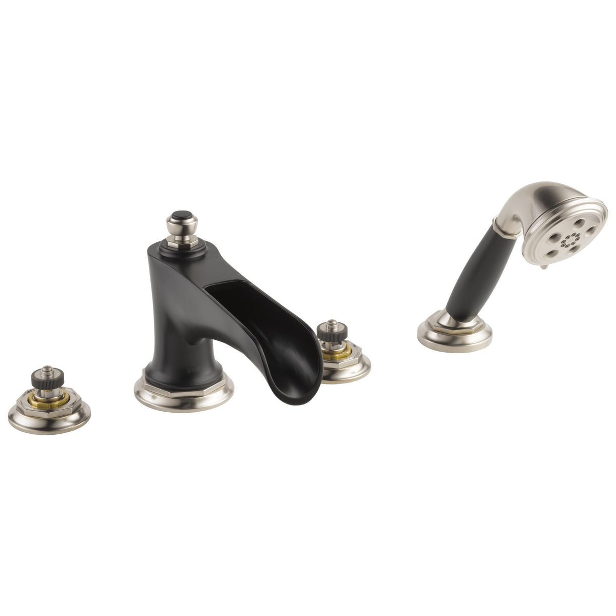 Rook - Roman Tub Faucet - Deck Mount - Brass
