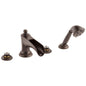 Rook - Roman Tub Faucet - Venetian Bronze - Deck Mount