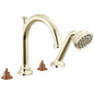 Beauclere - Trim Roman Tub Faucet - Polished Nickel - Brass