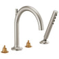 Odin - Roman Tub Faucet - Brass - Deck Mount