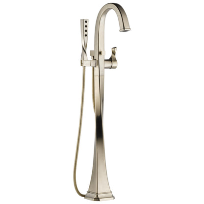Brizo® Free Standing Tub Filler Trim, Virage®, 2 gpm Flow Rate, 1 Handles, Domestic