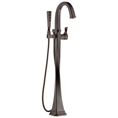 Brizo® Free Standing Tub Filler Trim, Virage®, 2 gpm Flow Rate, 1 Handles, Domestic
