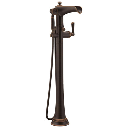 Brizo® Free Standing Tub Filler Trim, Rook™, 2 gpm Flow Rate, 1 Handles, Domestic