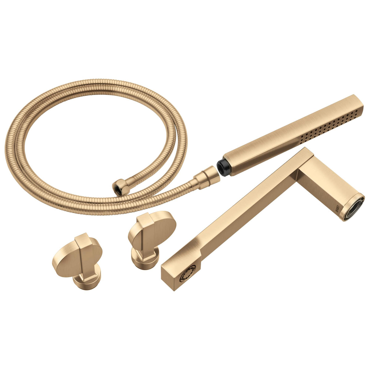 Frank Lloyd Wright - Two Handle Trim Kit - Luxe Gold - Brass