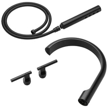 Roccesco - Tub Filler Trim Kit - Matte Black - Brass