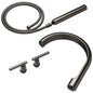 Roccesco - Tub Filler Trim Kit - Brass - Wall Mount