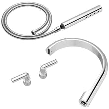 Roccesco - Tub Filler Trim Kit - Brass - Chrome