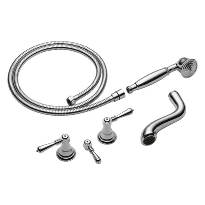 Brizo® Free Standing Tub Filler Trim, Tresa®, 2 gpm Flow Rate, 8 in Center, 2 Handles, Domestic