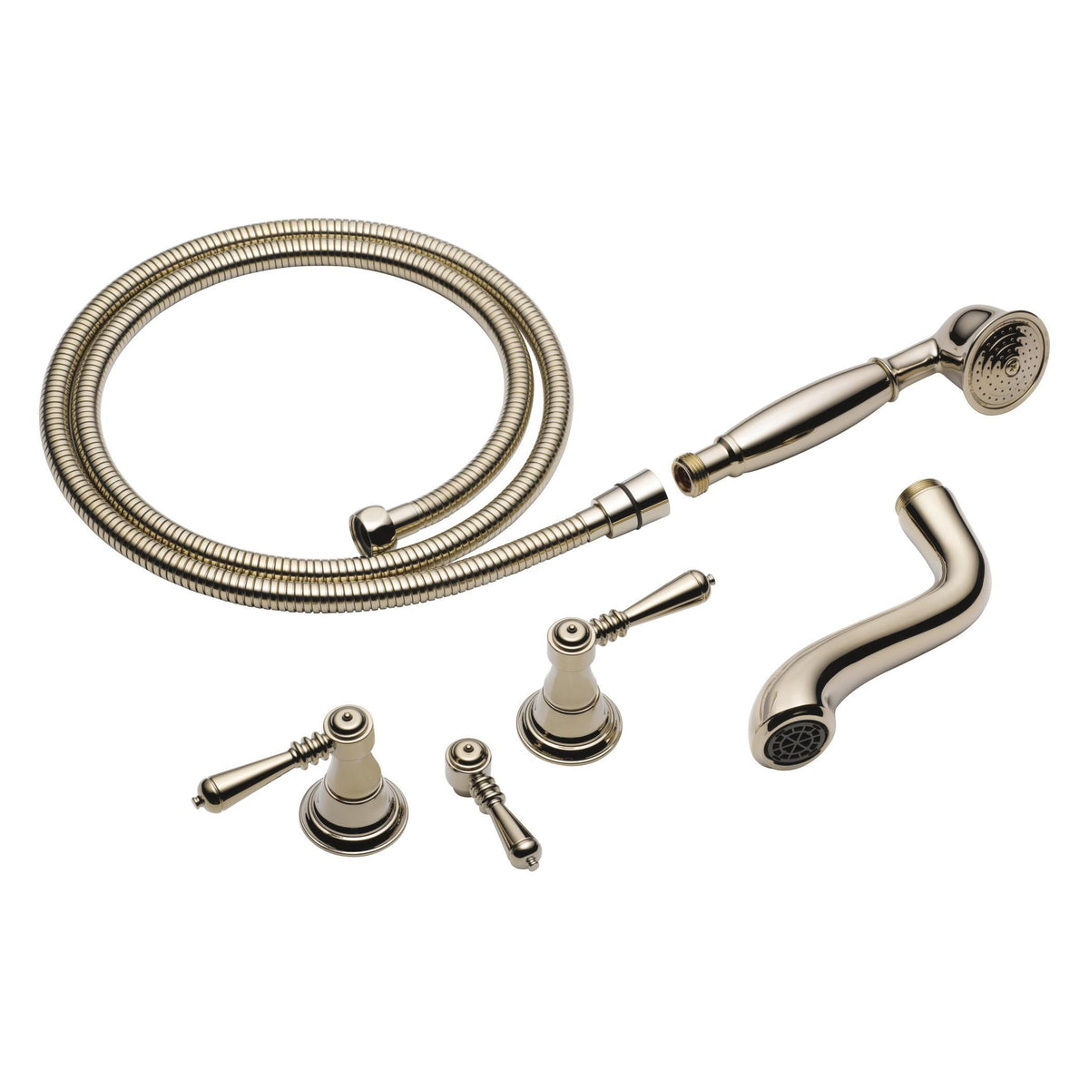 Brizo® Free Standing Tub Filler Trim, Tresa®, 2 gpm Flow Rate, 8 in Center, 2 Handles, Domestic