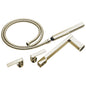 Brizo® T70399-PN Frank Lloyd Wright Two Handle Trim Kit, 10.56 in L 14.69 in W 8.69 in H, Brass, Polished Nickel
