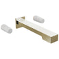 Frank Lloyd Wright - Wall Mount Tub Filler - Polished Nickel