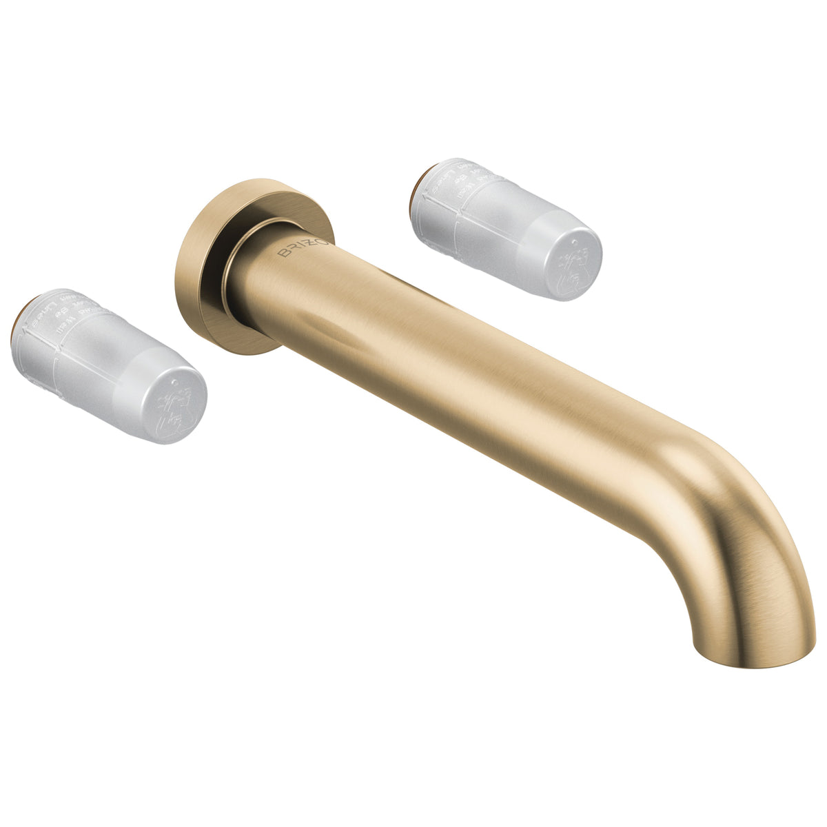 Brizo® Litze® Tub Filler, 9.3 gpm Flow Rate, 8 in Center, Domestic, Commercial/Residential