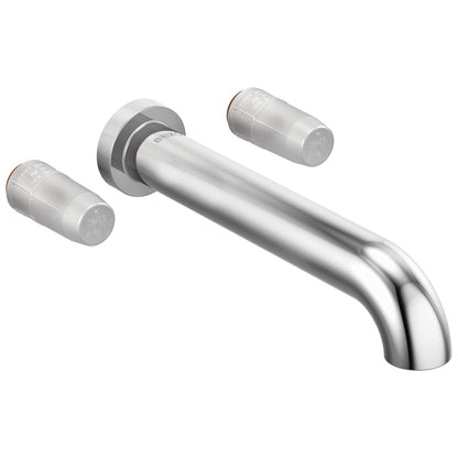 Brizo® Litze® Tub Filler, 9.3 gpm Flow Rate, 8 in Center, Domestic, Commercial/Residential