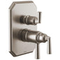 Beauclere - Shower Thermostatic Trim - Luxe Nickel - Brass