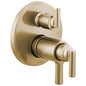 Levoir - 3-Function Diverter - 7.2 GPM Valve - Wall Mount