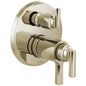 Levoir - 3-Function Diverter - 7.2 GPM Valve - Wall Mount