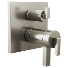 17 Series Square Thermostatic Valve Trim, Zinc
