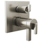 17 Series Square Thermostatic Valve Trim, Zinc