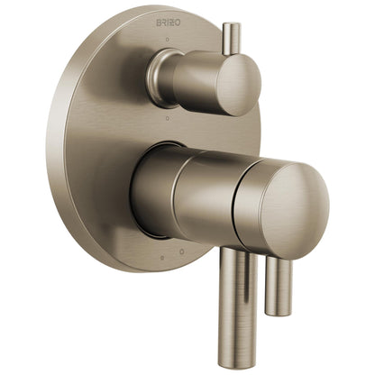 Brizo® T75675 TempAssure® Thermostatic Valve With Integrated 6-Function Diverter Trim