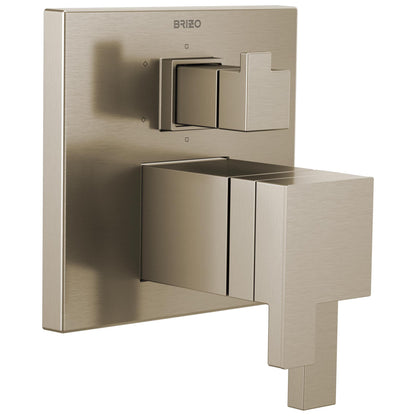 Brizo® T75680-BL TempAssure® Thermostatic Valve With Integrated 6-Function Diverter Trim