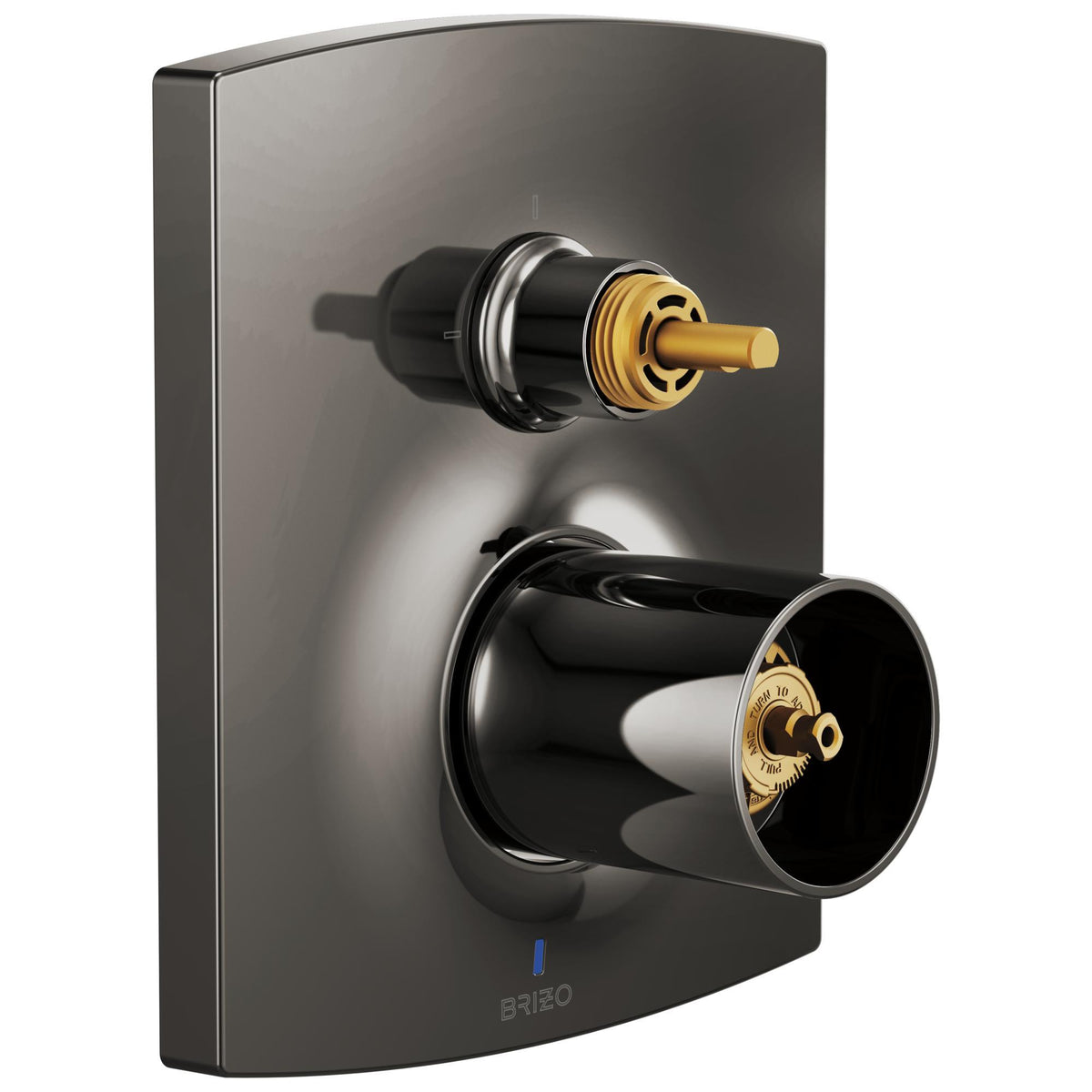 Kintsu - Universal Valve Trim - Wall Mount - Onyx